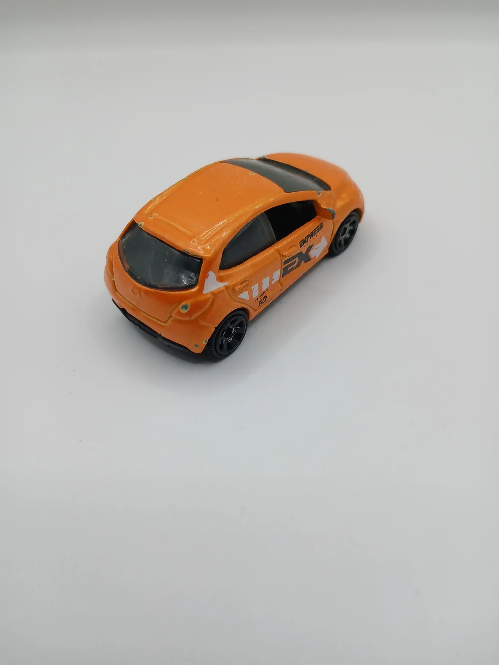 Matchbox 2008 Mazda 2 Orange Diecast Car - Loose